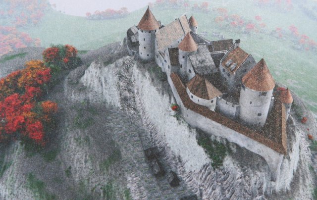 burg_model Hohen